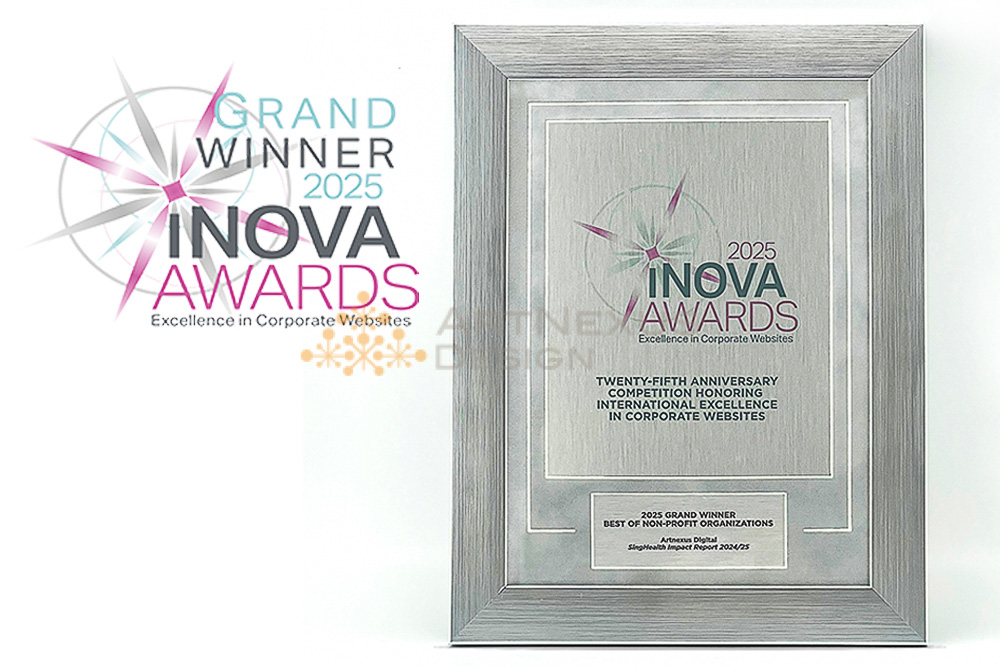 A Grand and Gold Award for SingHealth Impact Report | Artnexus Digital?️