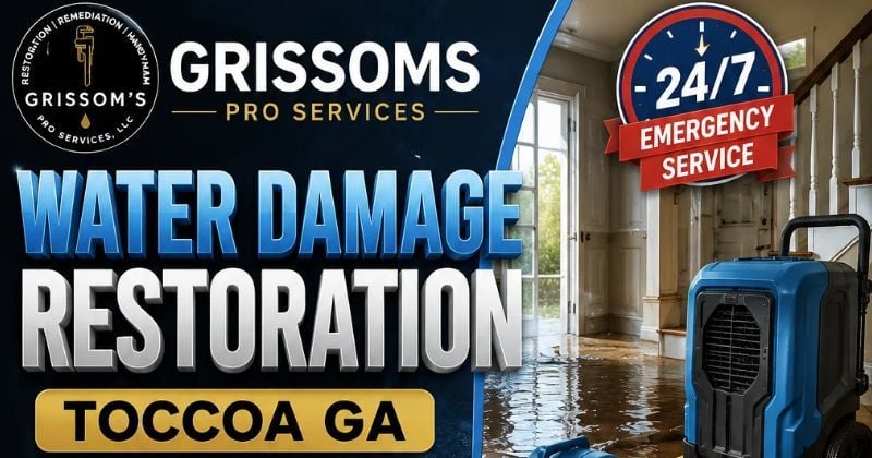 Water Damage Restoration Toccoa GA