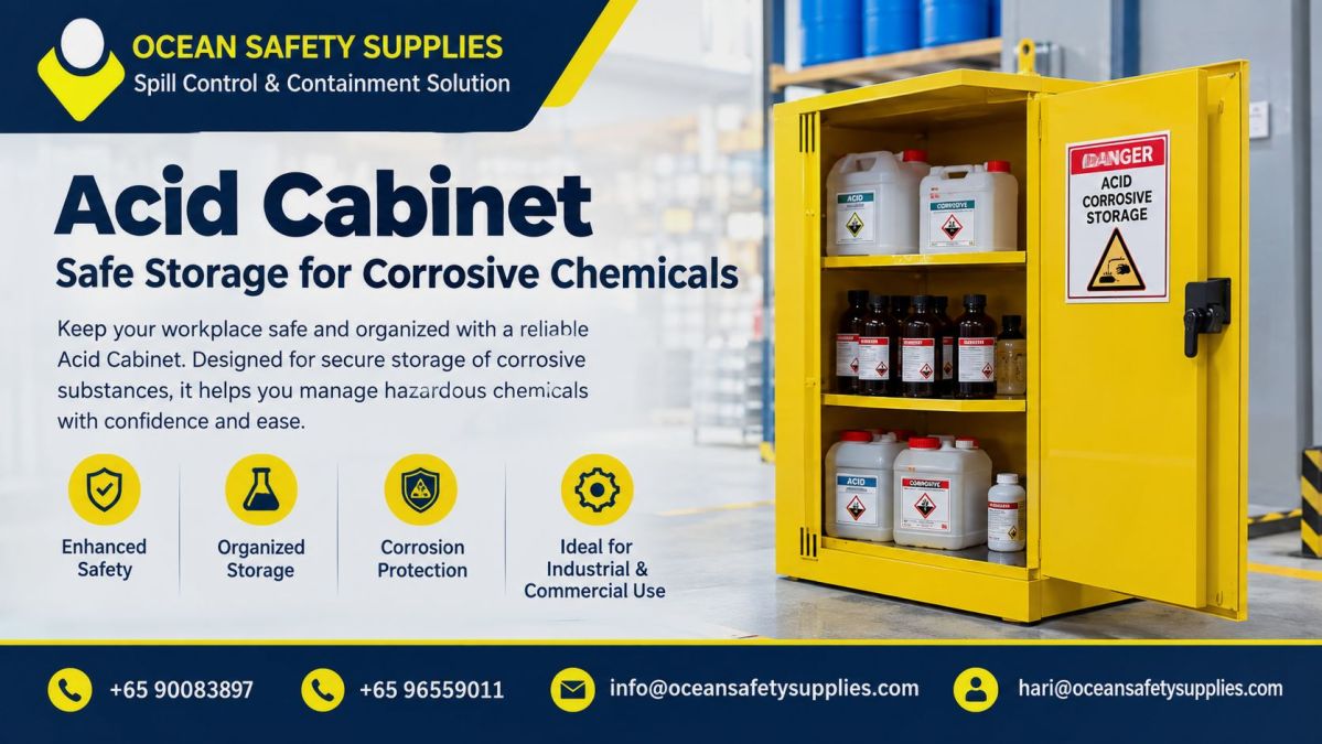 Acid Cabinet: A Practical Guide to Safe Corrosive Chemical Storage – safetyapplieance