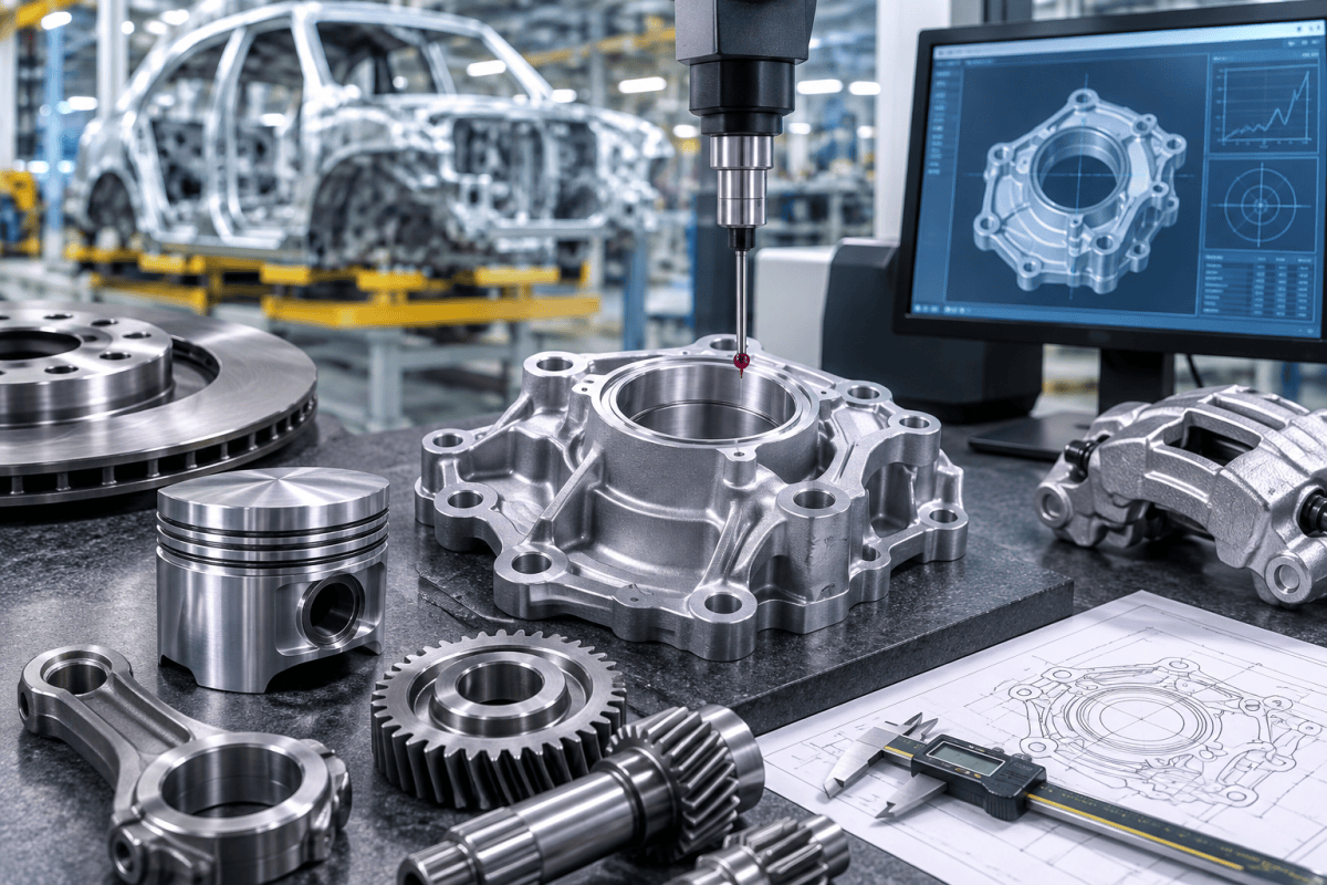 Why is precision important in automotive parts manufacturing? – rpplindustriesltd