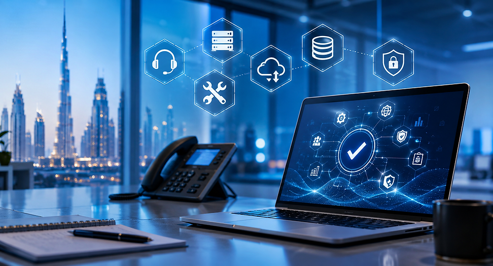Reliable IT Services in Dubai for AMC, Backup, Networking and Cloud