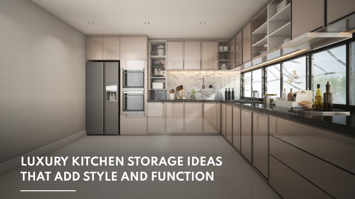 Luxury Kitchen Storage Ideas for Modern Homes | One Bangalore West