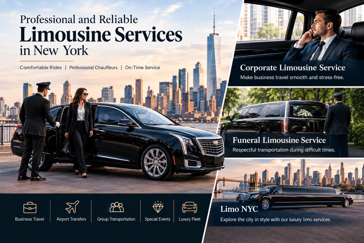Professional and Reliable Limousine Services in New York – NYC State Limo
