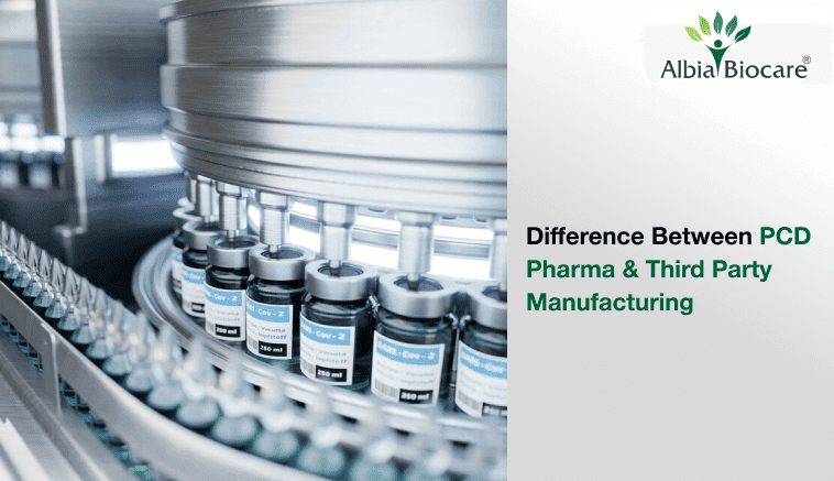 Difference Between PCD Pharma & Third Party Manufacturing | Albia