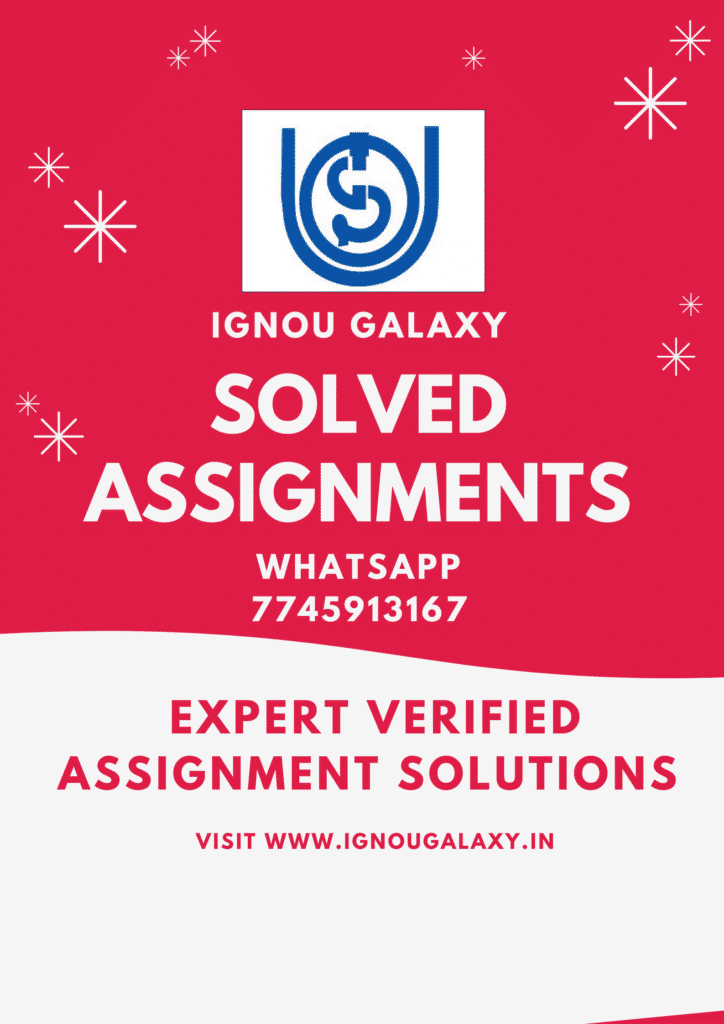 Top IGNOU Solved Assignments | IGNOU Assignments | 2026-27
