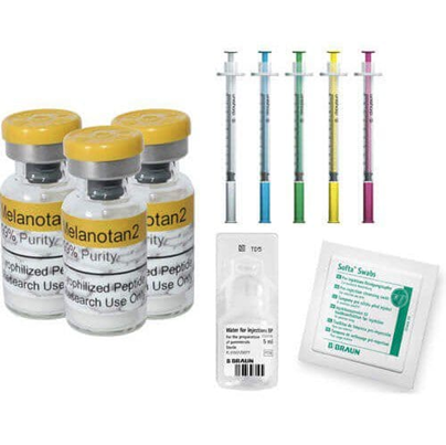3 Vial Tanning Kit for Natural Even Sunless Results