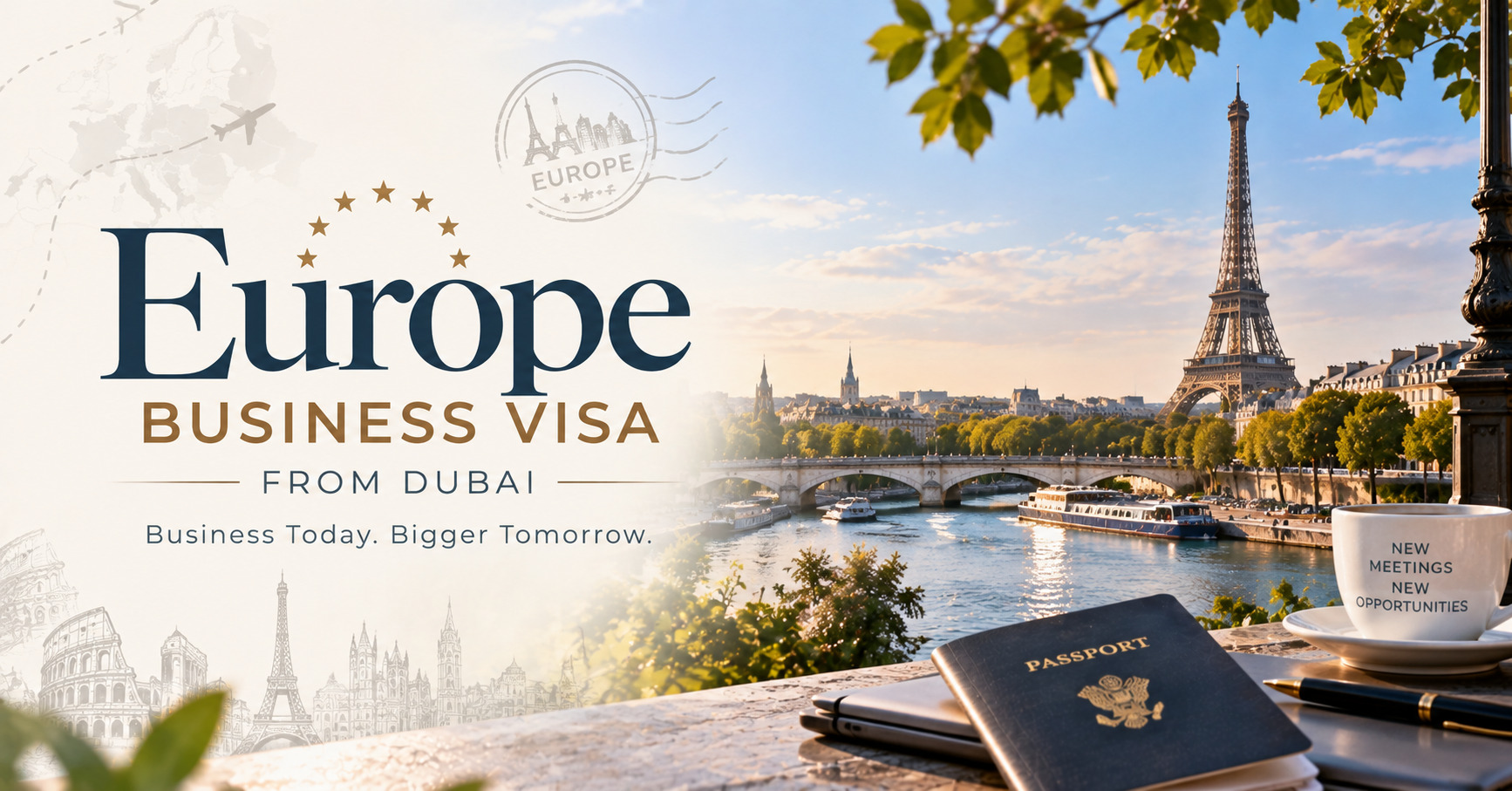 Essential Steps to Secure a Europe Business Visa from Dubai