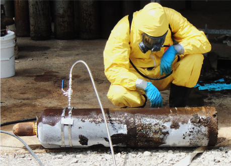 How to Dispose of Unknown Gas Cylinders Safely: Why Professional Expertise Matters