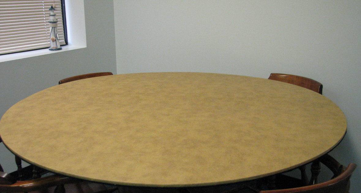 Heartland Table Pads: Heartland Table Pads™ Offers Reliable Protection With Round Table Protector Pad