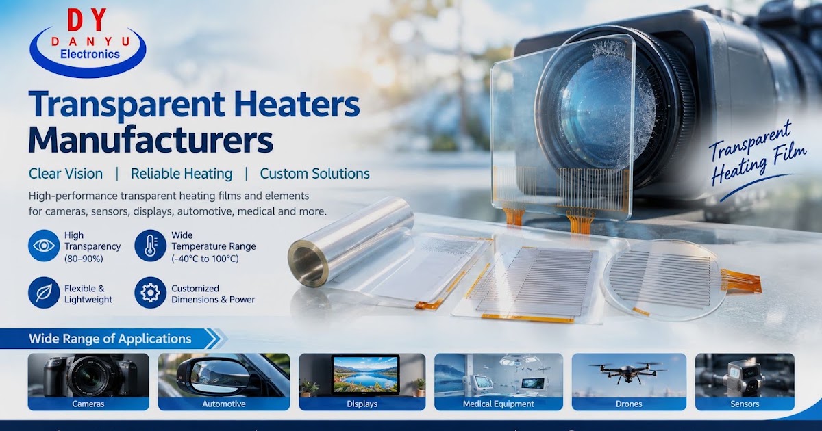 Transparent Heaters Manufacturers: Clear, Flexible Heating Solutions
