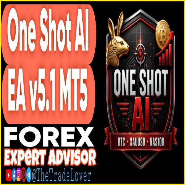 One Shoot AI EA v5.1 MT5 (Works on Build 6182) | Forex Robot | MT5 Expert Advisor - The Trade Lovers