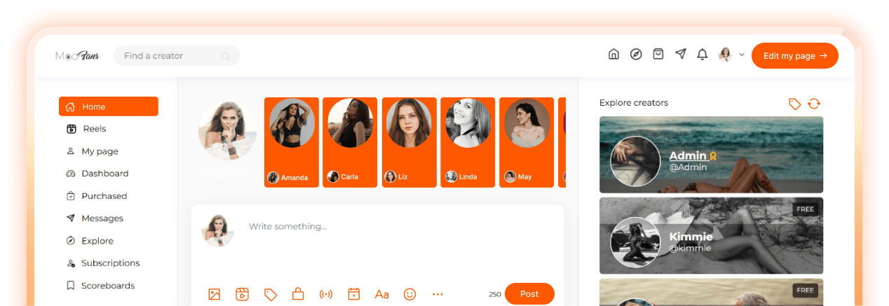 Patreon Clone - White-Label Membership Platform Solution