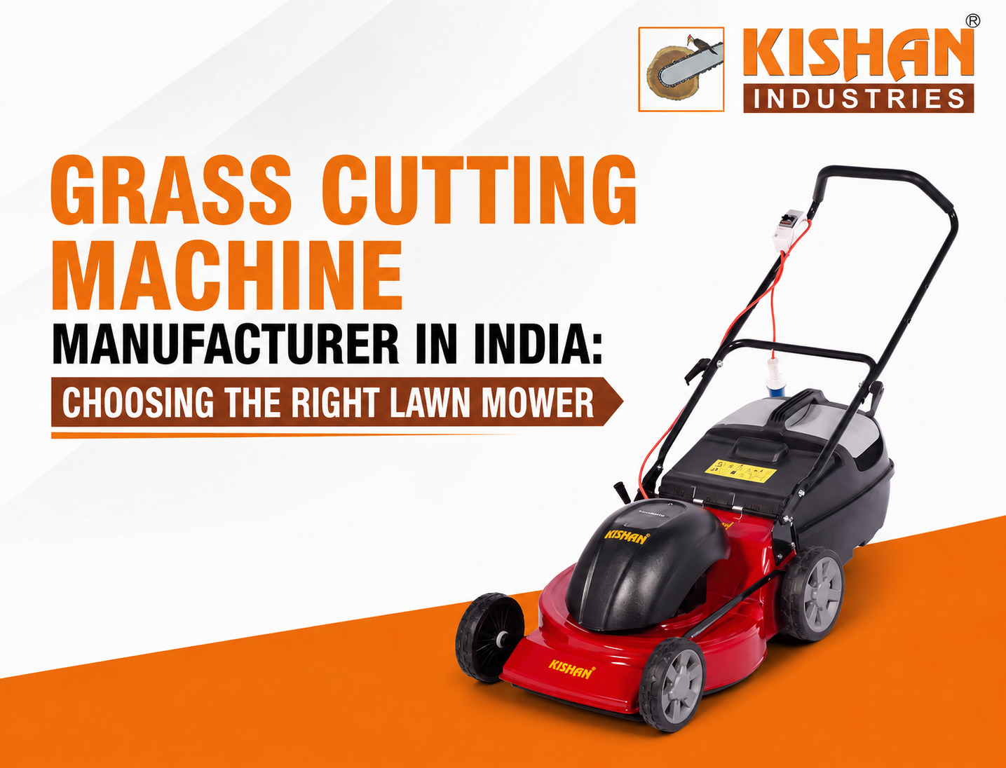 Grass Cutting Machine Manufacturer in India | Lawn Mower