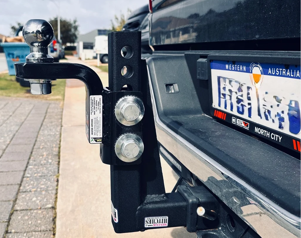 Adjustable Hitch Guide for Australian Towers