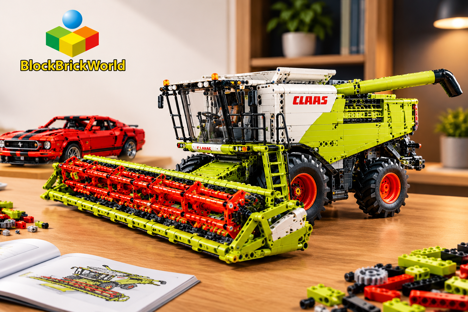 MouldKing Bricks And The CaDa CLAAS Dominator: A Hobby Worth Every Evening