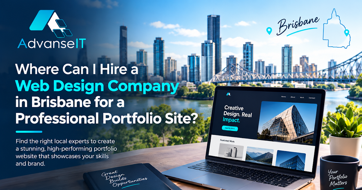 Where Can I Hire a Web Design Company in Brisbane for a Professional Portfolio Site?