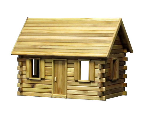 Best Log Cabin Dollhouses for a Spooky Halloween Day Cabin in the Woods