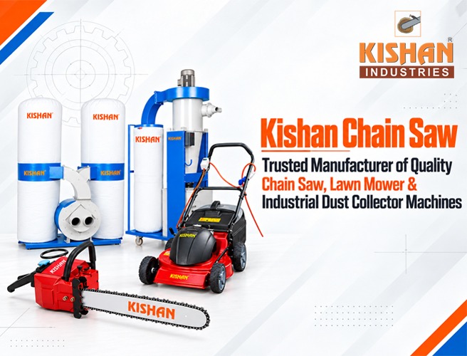Kishan Chain Saw: Chain Saw, Lawn Mower and Dust Collector
