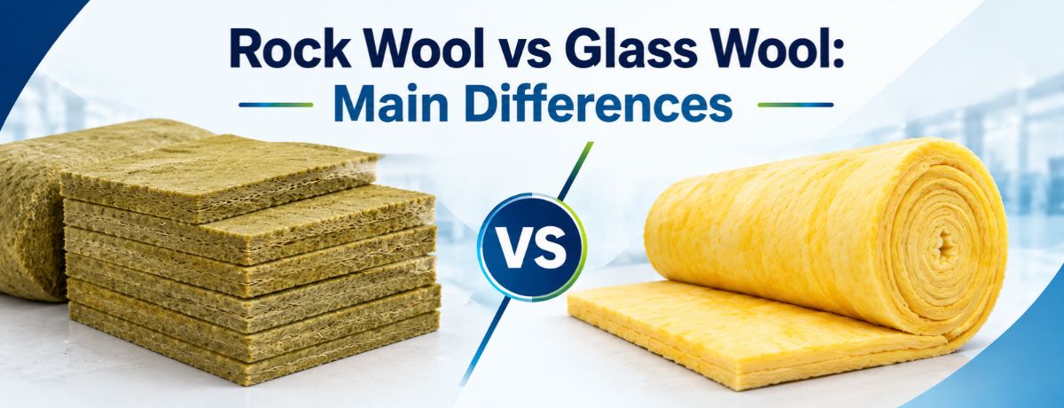 Rock Wool vs Glass Wool: Key Differences, Uses & Properties