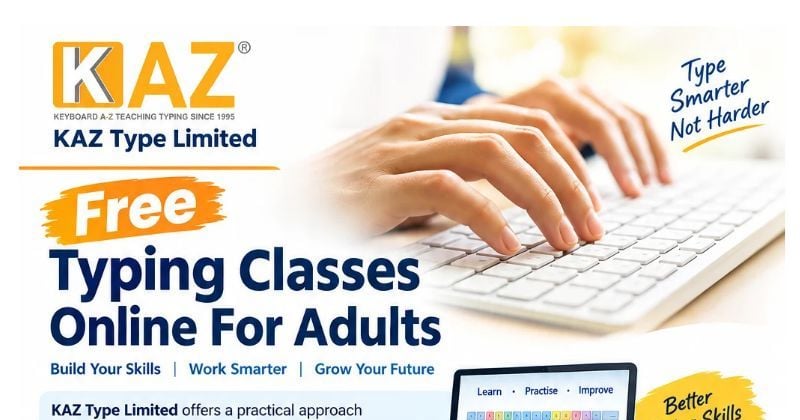 Free Typing Classes Online For Adults