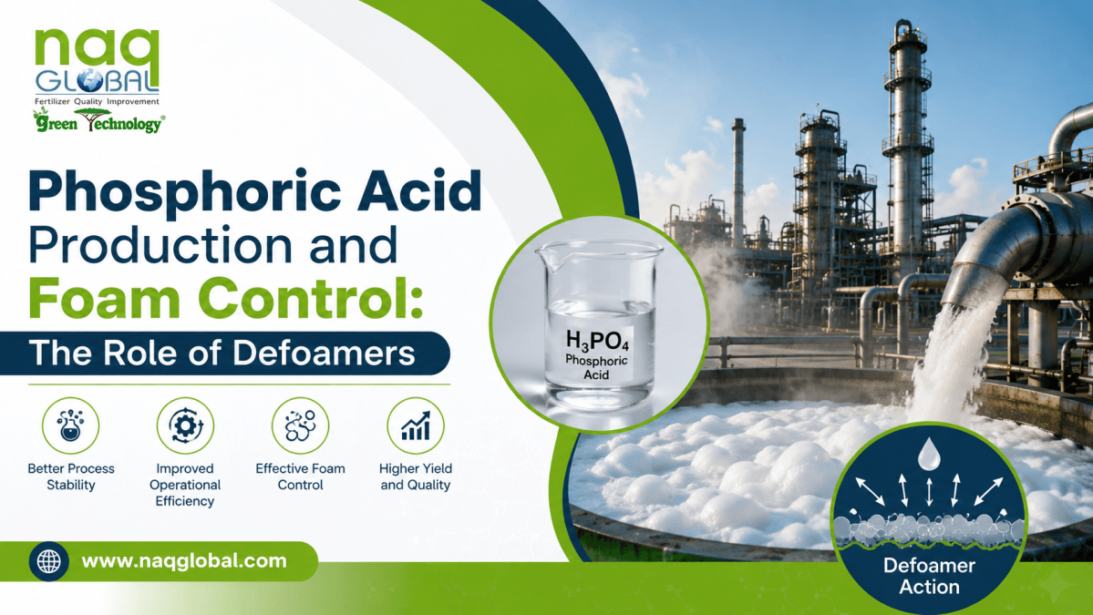 Phosphoric Acid Production and Foam Control: The Role of Defoamers | NAQ Global