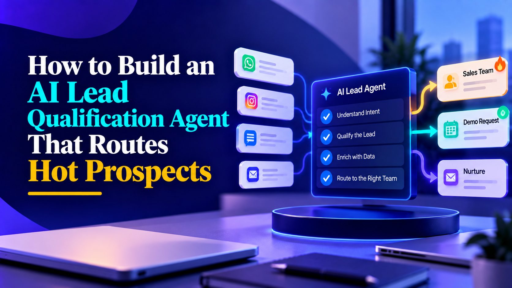 How to Build an AI Lead Qualification Agent That Actually Routes Hot Prospects - Botsify