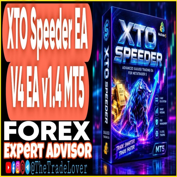 XTO Speeder EA V4 EA v1.4 MT5 (Works on Build 6230) | Forex Robot | MT5 Expert Advisor - The Trade Lovers