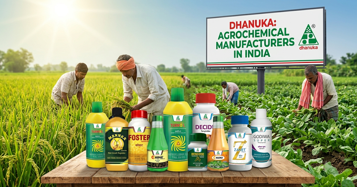 The Future of Crop Protection: Growth Trends Among Agrochemical Manufacturers in India