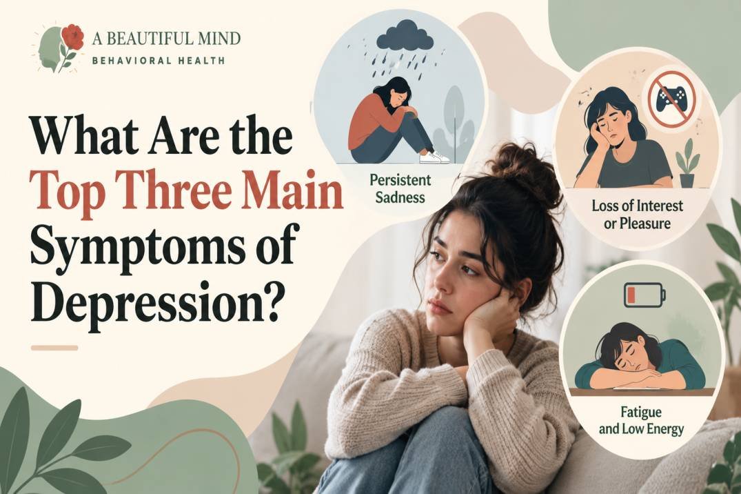 Top Three Main Symptoms of Depression: Key Signs