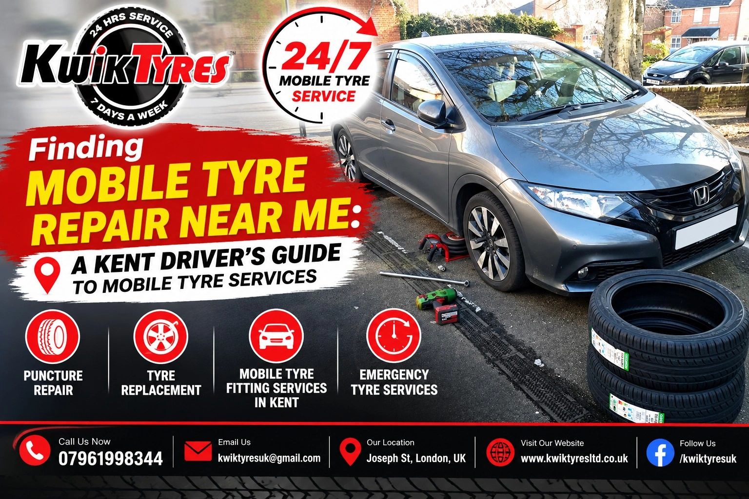 Finding Mobile Tyre Repair Near Me: A Kent Driver’s Guide