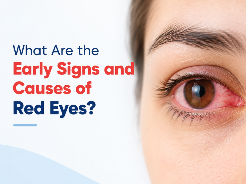 What Are the Early Signs and Causes of Red Eyes? - Sarvesh...