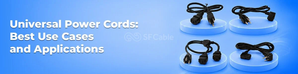 Universal Power Cords: Best Use Cases and Applications – SF Cable, Inc