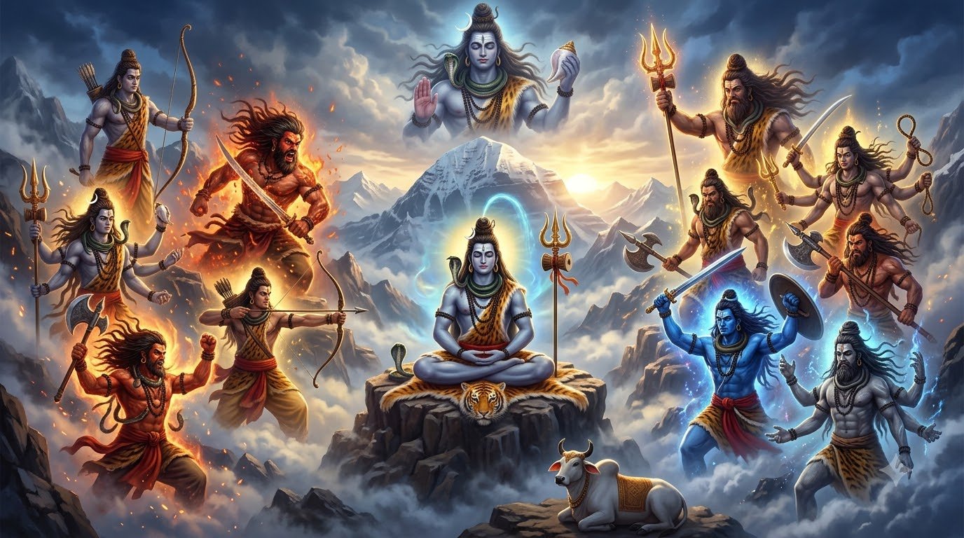 Bhagwan Shiv Ke 11 Rudra Roop - Aghori Rudra Maharaj
