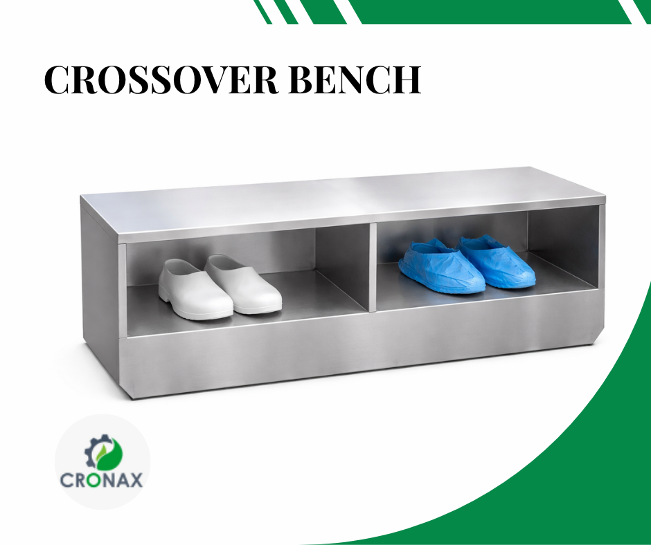 Cross Over Bench in Pharma – Cronax Industries