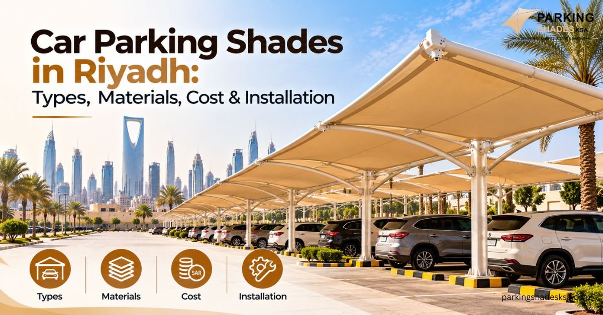 Riyadh Car Parking Shade Options, Costs And Installation
