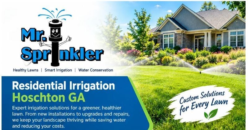 Residential Irrigation Hoschton GA