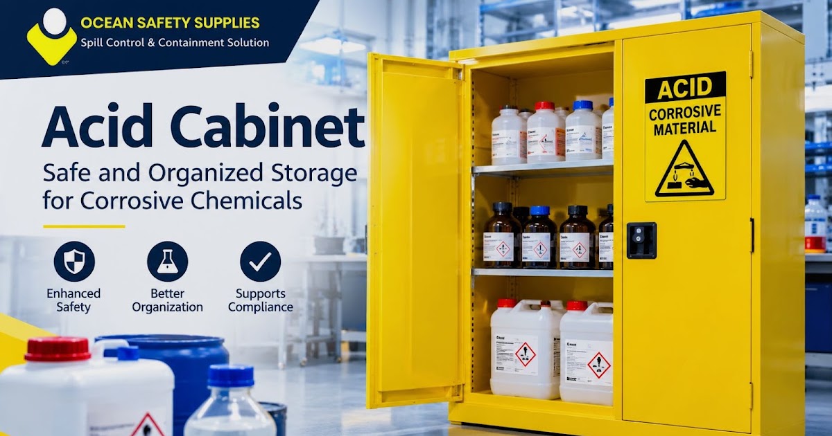 Acid Cabinet: A Safer Way to Store Corrosive Chemicals